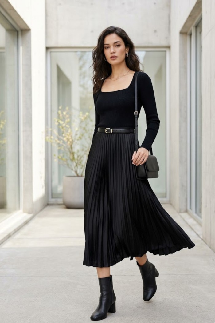 dark feminine spring outfit ideas 2026