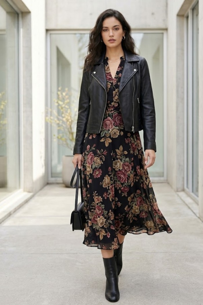 dark feminine spring outfit ideas 2026